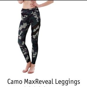 Lotus Leggings camouflage meshi Size Large